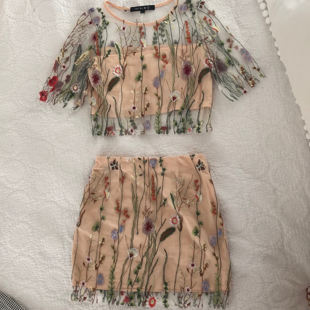 Adorable two piece occasion set!